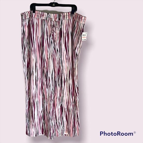 JM COLLECTION *NWT* Drawstring Pants - Picture 1 of 11